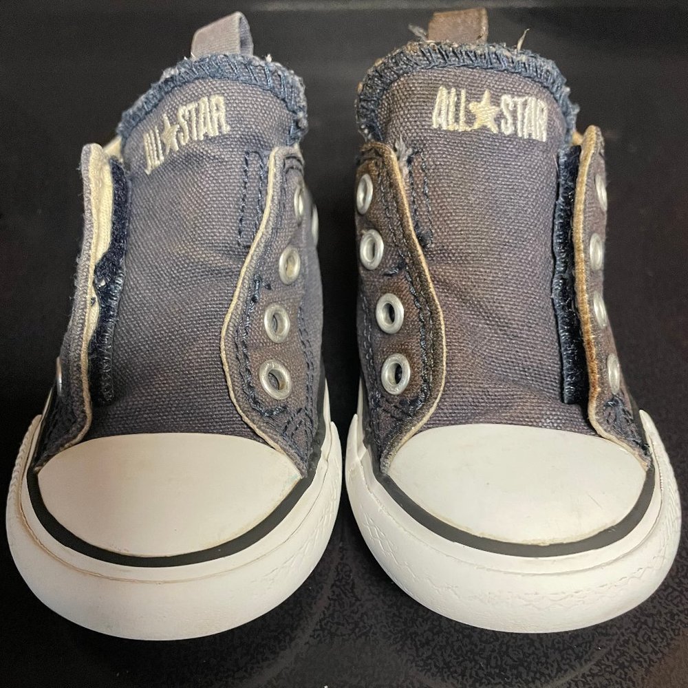 Converse All Star lace less slip-on shoes 6